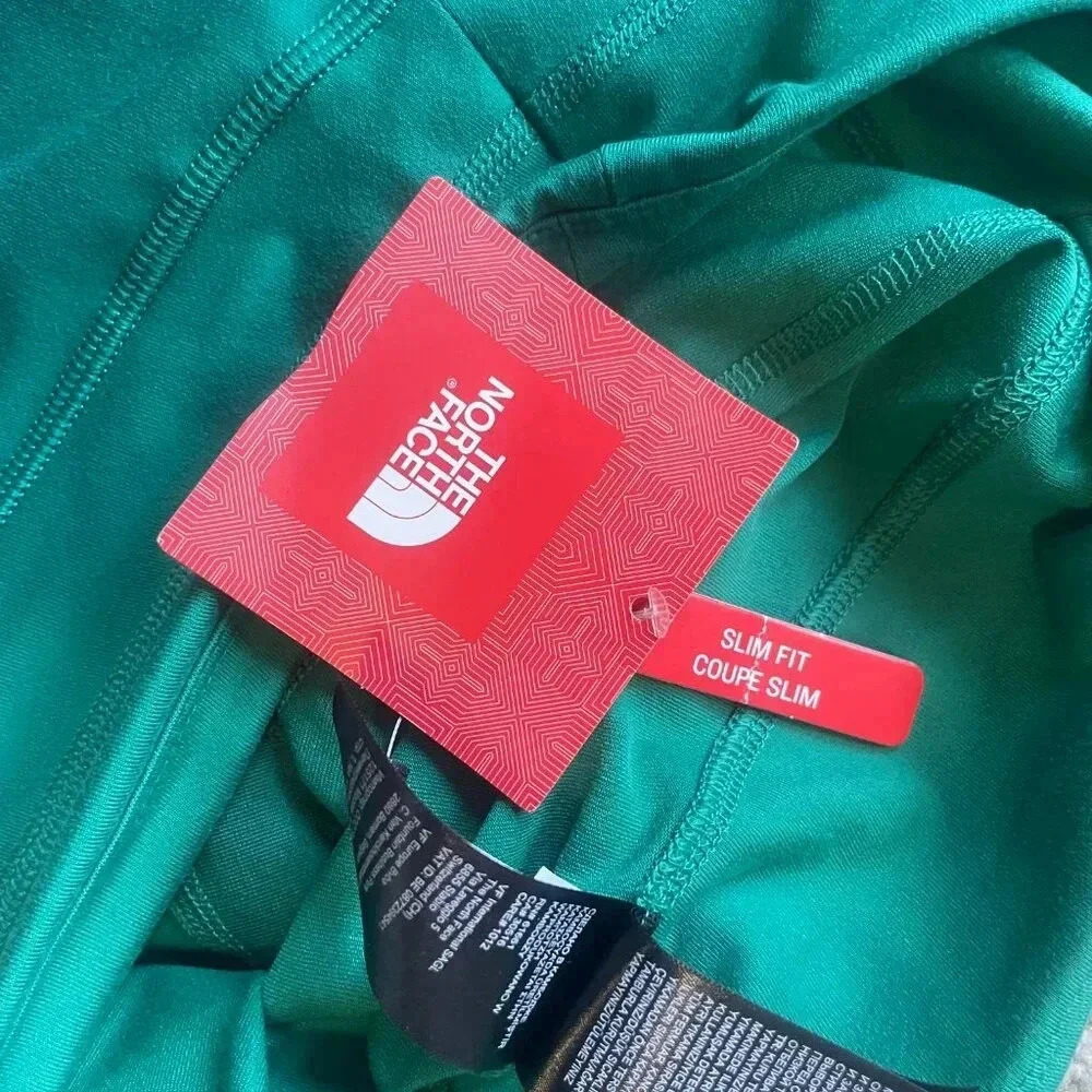 NWT The North Face Womens Hatha Capri Leggings Green Active Wear - Picture 7 of 12